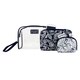 Jacki Design Mystique 3-piece Travel Bag Set with Wristlet