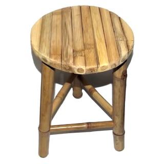 Set of 2 Bamboo Twin Stools (Vietnam)