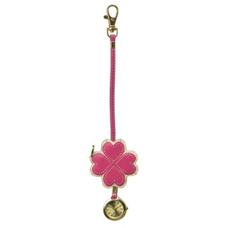Dakota Moxie Pink Heart Hanging Purse Charm Clock
