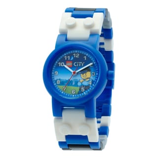LEGO City 'Special Police' Kid's Minifigure Interchangeable Links Watch