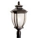 Kichler Lighting Salisbury Collection 1-light Rubbed Bronze Outdoor Post Lantern