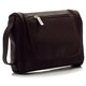 Muiska Vaquetta Leather Dopp Toiletry Bag