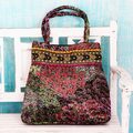 Handcrafted Embellished 'Celebration of Color' Shoulder Bag (India)