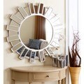 Abbyson Living Cambria 36-inch Round Wall Mirror