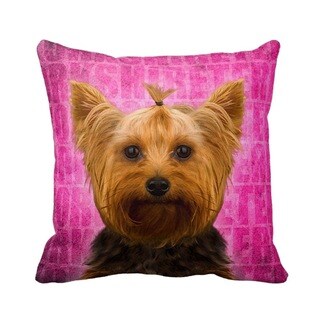 yorkie shaped pillow