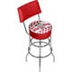 Bobs Big Boy Padded Swivel Bar Stool with Back