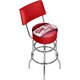 Bobs Big Boy Padded Swivel Bar Stool with Back