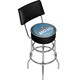 Howard Johnson Padded Swivel Bar Stool with Back