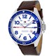 Tommy Hilfiger Men's 1791132 'Casual Sport' Brown Leather Watch