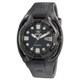 Reactor Heavy Water Black analog watch with date