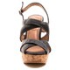 Gomax Women's Shoe Hey There 08 Slingback Platform Cork Wedge Sandal