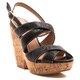 Gomax Women's Shoe Hey There 08 Slingback Platform Cork Wedge Sandal