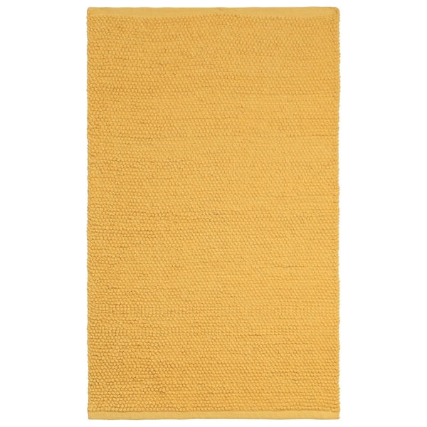 Plush Nubby Yellow 30x50 Bath Rug 17711988 Shopping