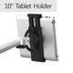 Mount-It! MI-3389 3-in-1 13 to 32-inch Monitor/ Laptop/ Tablet Holder Stand with a C-Clamp