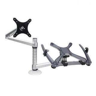 Mount-It! MI-3389 3-in-1 13 to 32-inch Monitor/ Laptop/ Tablet Holder Stand with a C-Clamp