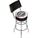 Coca Cola Brazil 1886 Pub Stool with Back