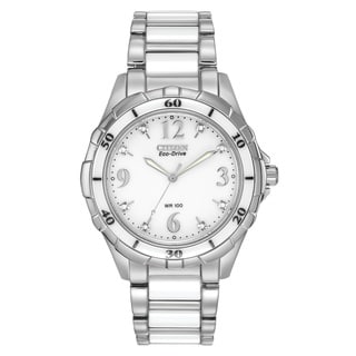 Citizen Women's EM0030-59A Eco-Drive Ceramic Watch