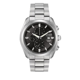 Citizen Men's CA0020-56E Eco-Drive Titanium Watch