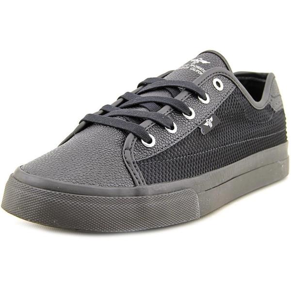 creative recreation kaplan leather trainer