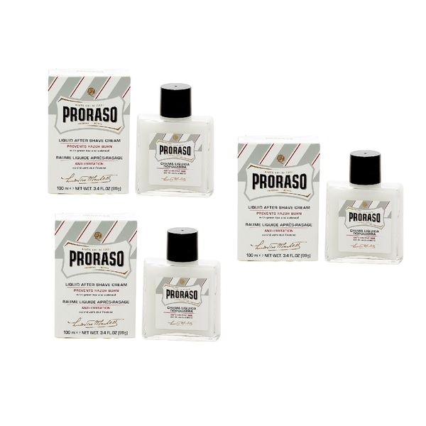 Proraso Liquid 3.4-ounce After Shave Cream