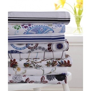 Flannel 170-GSM Printed Extra Deep Pocket Sheet Set