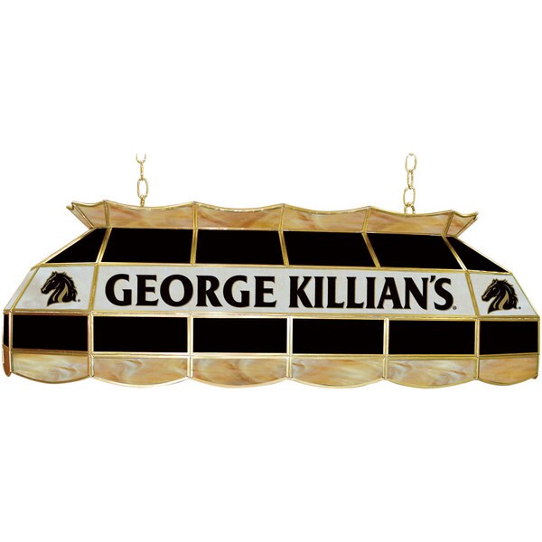 Personalized George Killians Stained Glass 40 in Light Fixture