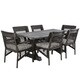 Christopher Knight Home Magdalena Outdoor 7-piece Dining Set with Cushions