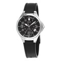 Swiss Army Women's 241470 'Base Camp' Black Dial Black Rubber Strap Swiss Quartz Watch