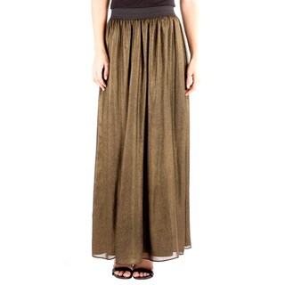 Downeast Outfitters Women's Gold Full-Length Skirt