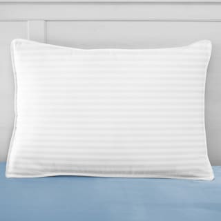 Swiss Lux 500 Thread Count Dual Comfort European Style Memory Foam and Gel-Fiber Pillow