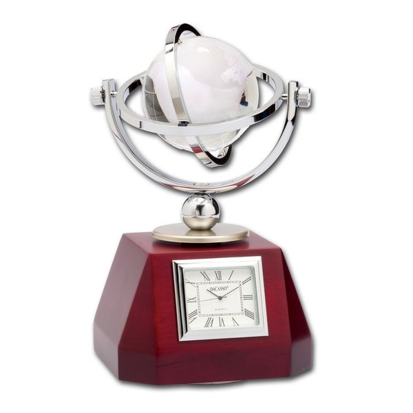 Dacasso Global Decorative Desk Clock