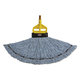 Rubbermaid Commercial Maximizer Blended Large Blue Mop Heads (Pack of 6)
