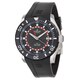 Edox Rubber Men's 93005-3-NBUR Black Watch