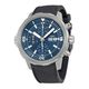 IWC Men's IW376805 'Aquatimer' Chronograph Automatic Black Rubber Watch