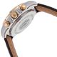 Breitling Men's CB014012-G713BS 'Chronomat 41' 18 Kt Rose Gold Chronograph Automatic Brown Leather Watch