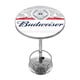 Budweiser Chrome Pub Table - Label Design