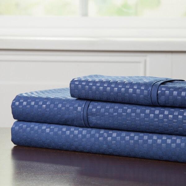 Windsor Home 90 GSM Embossed Sheet Set