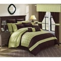Chic Home Hubert Green 25-piece Bed in a Bag with Sheet Set