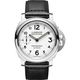 Panerai Men's PAM00563 'Luminor Marina Acciaio' 8 Days Hand Wind Black Leather Watch