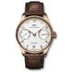 IWC Men's IW500113 'Portuguese' Automatic Chronograph Brown Leather Watch