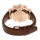 IWC Men's IW391020 'Portuguese' 18kt Rose Gold Automatic Chronograph Brown Leather Watch