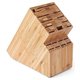 Culina Bamboo 19-insert Countertop Knife Block