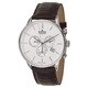 Edox Men's 10408-3A-AIN Leather Watch