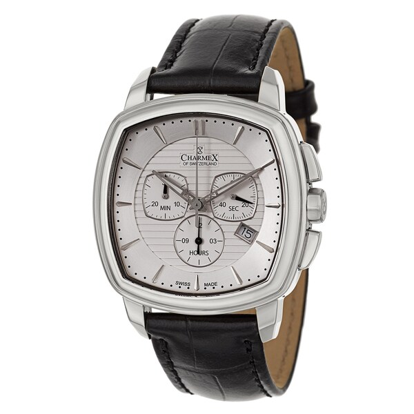 Charmex Men's 2530 Leather Watch