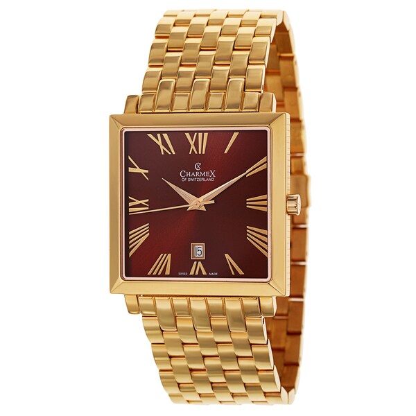 Charmex Men's 2272 Goldtone Watch