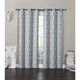 VCNY Madrid Grommet Top Curtain 84-Inch Panel Pair