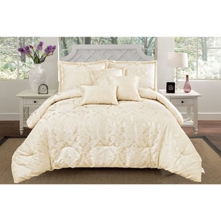 Jacquard Oxford 6-piece Comforter Set