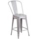 24-inch Metal Indoor/ Outdoor Counter Height Stool