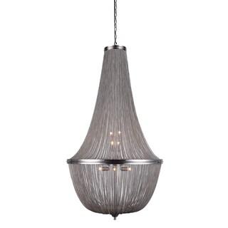 Elegant Lighting Ophelia Collection 1139 Pendant Lamp With Cocoa Brown ...