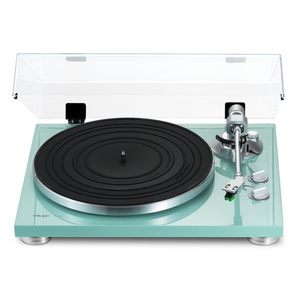 TEAC TN-300-TB Turquoise Turntable with Built-in Pre-amplifier and USB Output